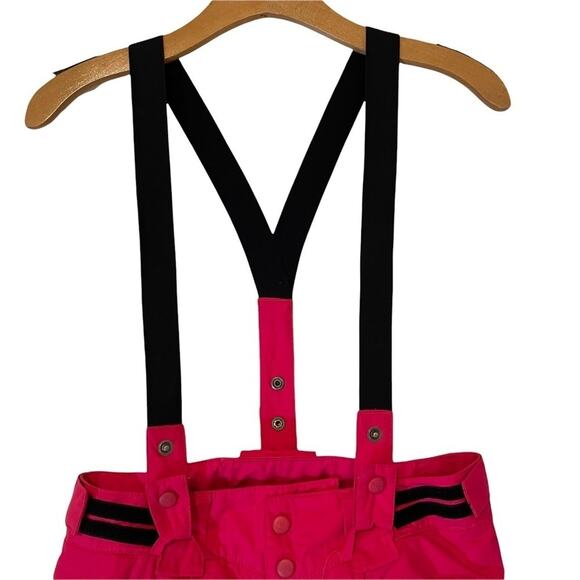 Columbia Omni-Tech‎ Pink Black Ski Pants Size 14/16 - Picture 2 of 9